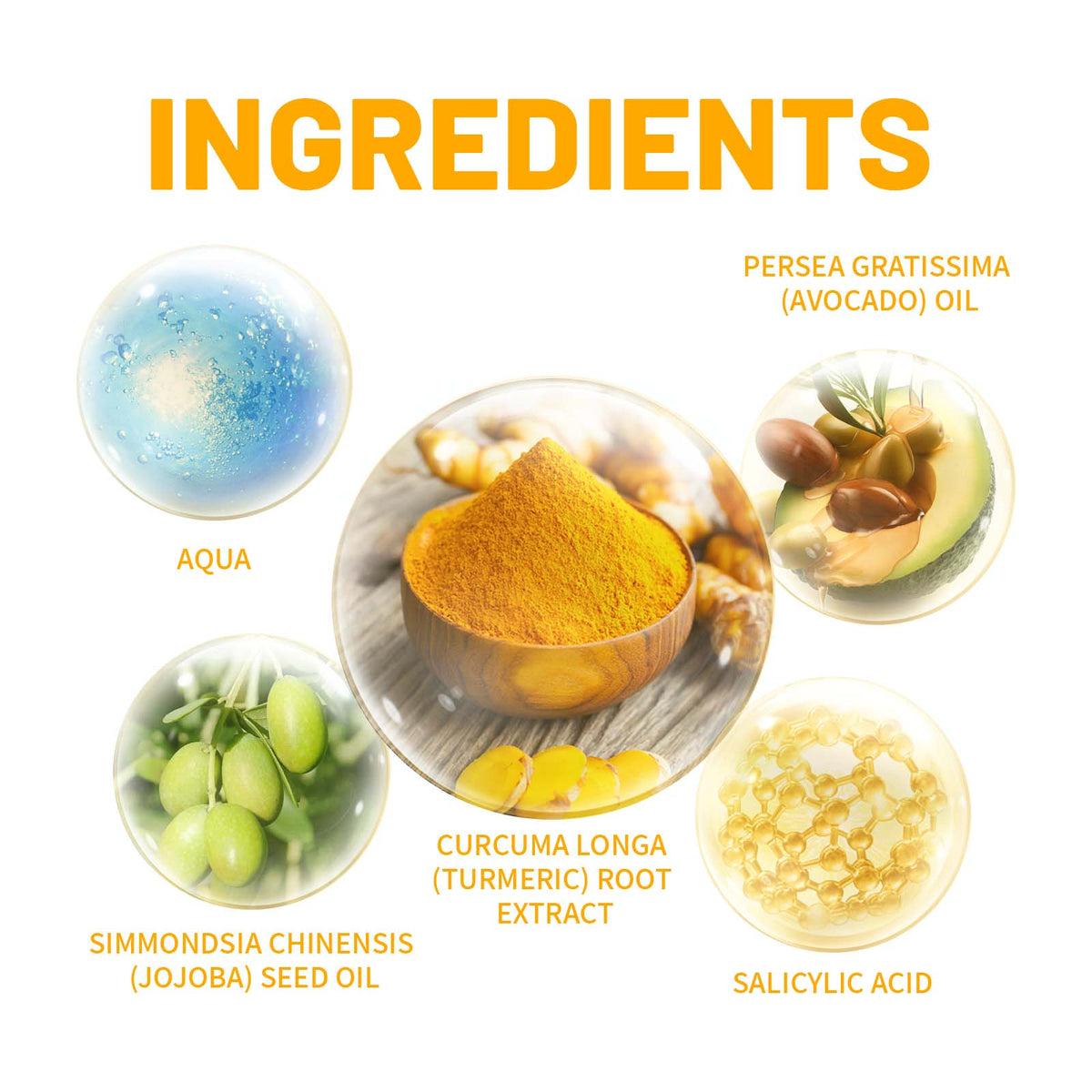 Turmeric Whitening Cleanser Deep Cleansing Face To Remove Makeup Refreshing And Non-Tight Turmeric Cleanser