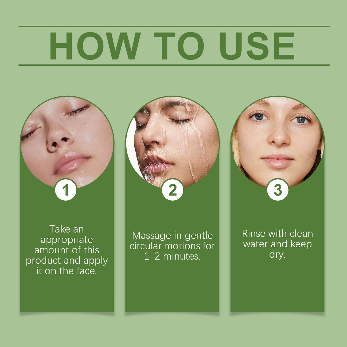 Green Tea Makeup Remover Oil Gently Removes Makeup For Face, Eyes And Lips With Refreshing And Non-Tight Makeup Remover Oil