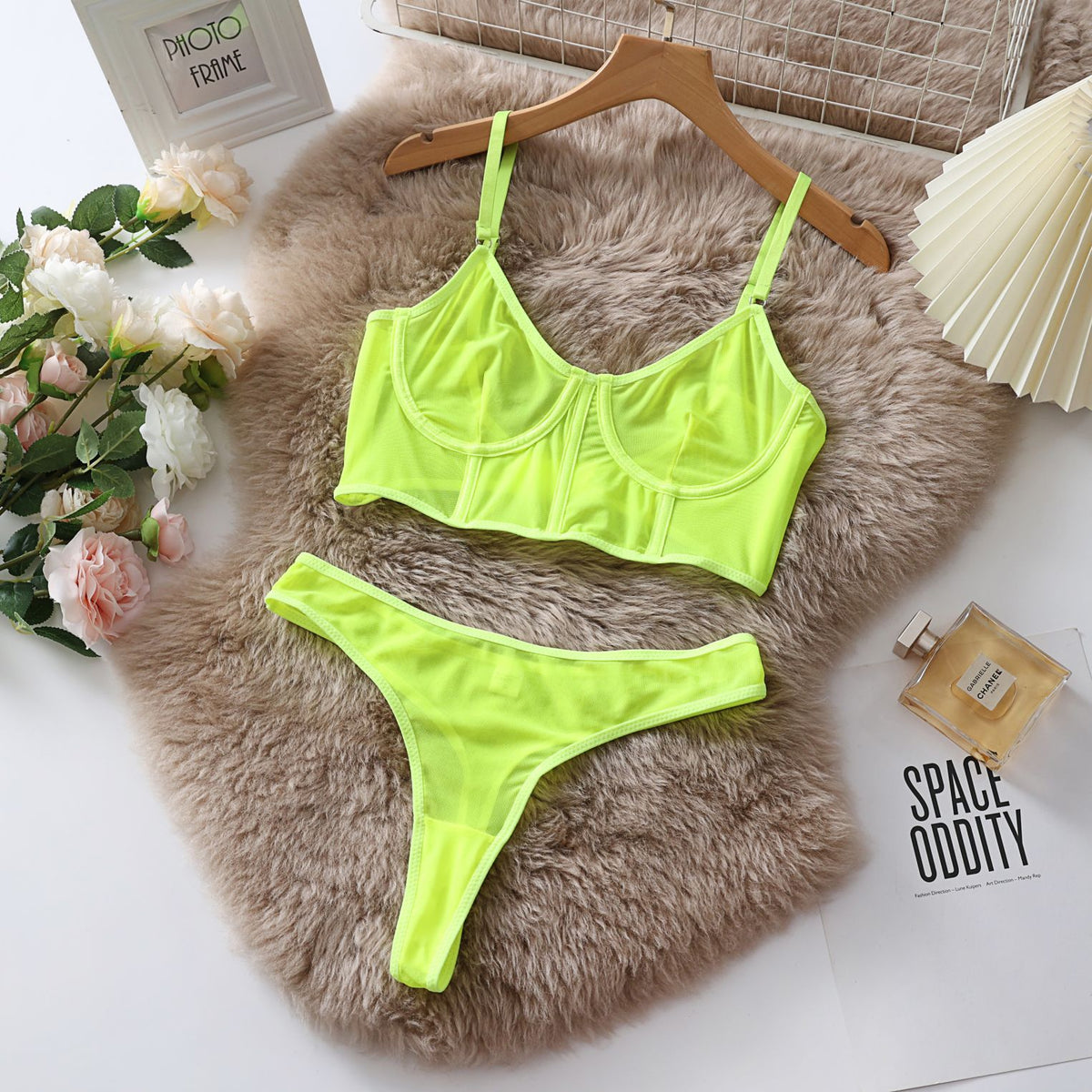 Sexy Transparent Lingerie Set