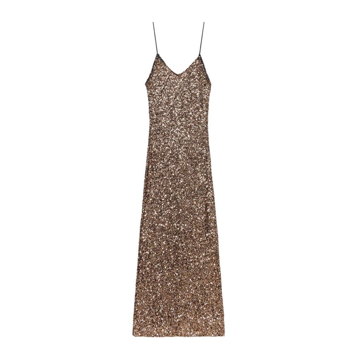 French pearl embellished lingerie style dress