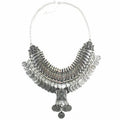Ztech Collar Coin Necklace & Pendant Vintage Crystal Maxi Choker Statement Collier female Boho Big Fashion Women Jewellery Gifts