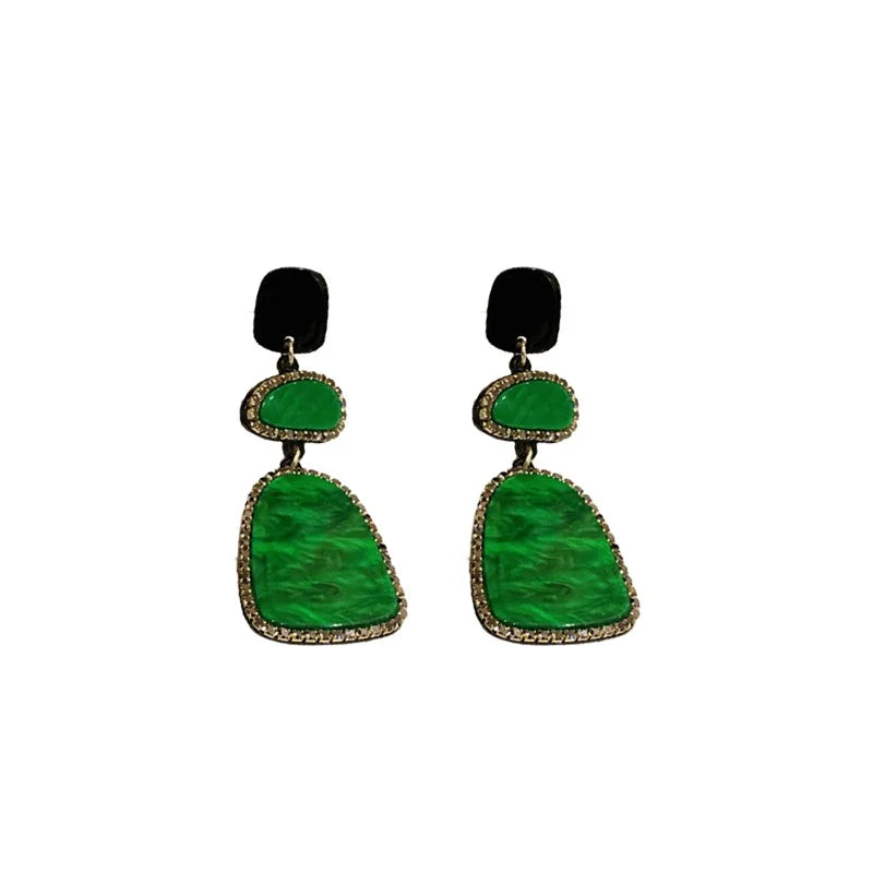 Women's Exaggerated Pendant Earring Delicate Trendy Jewellery Simple Style Korean Fashion Earrings Classic Geometric Jewelry