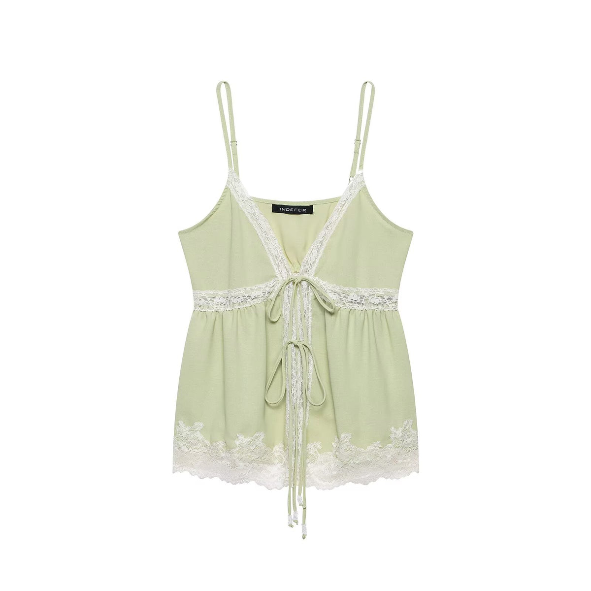 Hot girl lace lingerie style camisole top