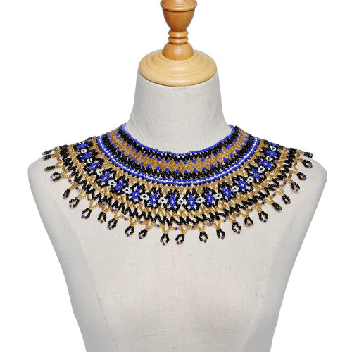 Beaded Clothing Necklace Assembly Beaded Clothing