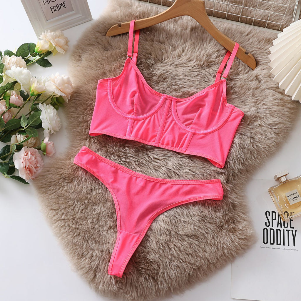 Sexy Transparent Lingerie Set